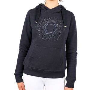 Coldstream Womens/Ladies Swanlaws Diamante Hoodie / Navy